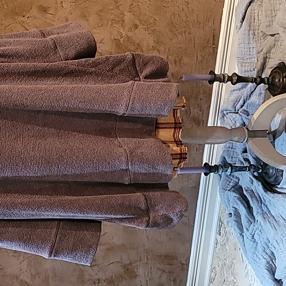 Free People Beach Cozy Taupe Hoodie OSFM - Picture 7 of 9